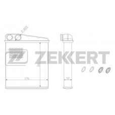 MK-5054 ZEKKERT Теплообмінник обігрів салону