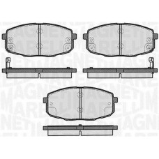 363916060281 MAGNETI MARELLI Комплект гальмівних колодок дисковий гальм