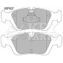 KBP1627 KEY PARTS КомплеК т гальмівних колодок, дискове гальмо