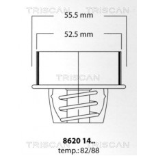 8620 1488 TRISCAN Термостат охолоджувальна рідина