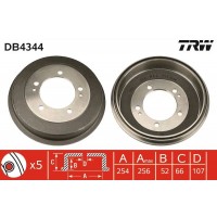 DB4344 TRW Гальмівний барабан