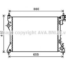 ALA2117 AVA QUALITY COOLING Радіатор охолодження двигуна