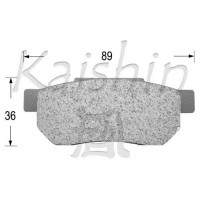FK5018 KAISHIN Комплект гальмівних колодок дисковий гальм