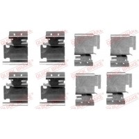 109-1298 QUICK BRAKE Комплектуючі колодки дискового гальма