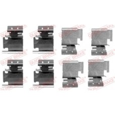 109-1298 QUICK BRAKE Комплектуючі колодки дискового гальма