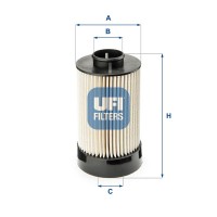26.072.00 UFI Паливний фільтр