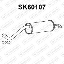 SK60107 VENEPORTE Глушник вихлопних газів кінцевий