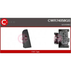 CWR74058GS CASCO Вимикач склопідйомник