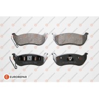 1675994380 EUROREPAR Комплект гальмівних колодок дисковий гальм