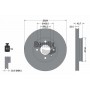 BDS1595 BENDIX Braking Гальмівний диск
