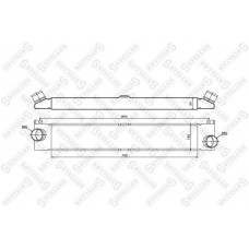 Интеркулер STELLOX 10-40174-SX