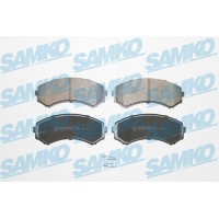 5SP569 SAMKO Комплект гальмівних колодок дисковий гальм