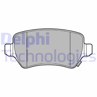 LP3615 DELPHI КомплеК т гальмівних колодок, дискове гальмо