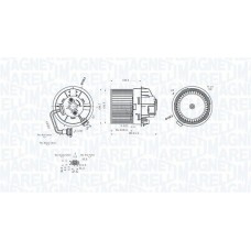 069412298010 MAGNETI MARELLI Вентилятор салону