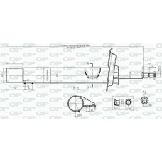 SAB8438.31 OPEN PARTS Амортизатор