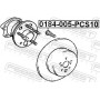 0184005PCS10 FEBEST Шпилька колеса