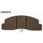 J3602075 NIPPARTS Комплект гальмівних колодок дисковий гальм