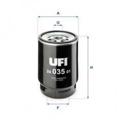 24.035.01 UFI Паливний фільтр