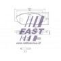 FT29135 FAST Колодки гальмівні дисковые передние  IVECO DAILY 00-