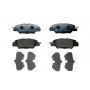 8DB 355 025-461 HELLA Комплект гальмівних колодок дисковий гальм
