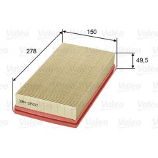 585037 VALEO Повітряний фільтр