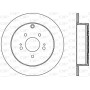 BDR2404.10 OPEN PARTS Гальмівний диск