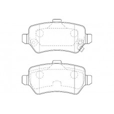 2135573 Omnicraft Комплект гальмівних колодок дисковий гальм