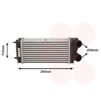 40004299 VAN WEZEL Интеркулер