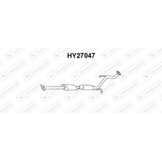 HY27047 VENEPORTE Предглушник вихлопних газів