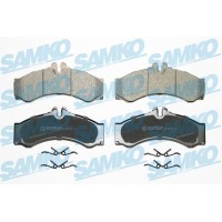 5SP633 SAMKO Комплект гальмівних колодок дисковий гальм
