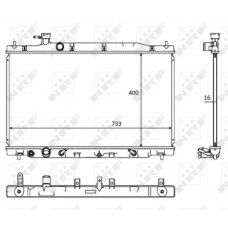 WG1723419 WILMINK GROUP Радіатор охолодження двигуна