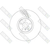 6066195 GIRLING Гальмівний диск