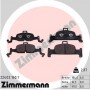22402.160.1 ZIMMERMANN Комплект гальмівних колодок дисковий гальм
