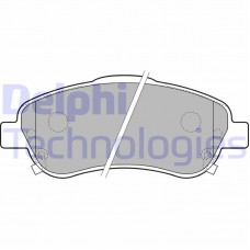 LP1786 DELPHI DELPHI TOYOTA Гальмівні колодки передн.Avensis 03-