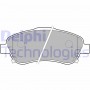 LP1786 DELPHI DELPHI TOYOTA Гальмівні колодки передн.Avensis 03-