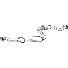 285-761 BOSAL Середній глушник вихлопних газів