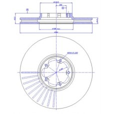 142.228 CAR Гальмівний диск