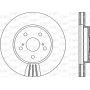 BDA1982.20 OPEN PARTS Гальмівний диск