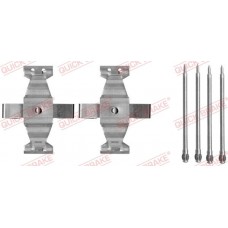 109-1636 QUICK BRAKE Комплектуючі колодки дискового гальма