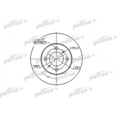 PBD4022 PATRON Гальмівний диск