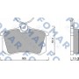 FO 465381 FOMAR Friction КомплеК т гальмівних колодок, дискове гальмо