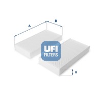 53.108.00 UFI Фільтр повітря у внутрішньому просторі