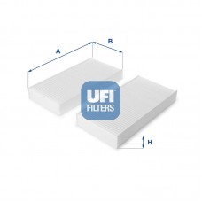53.108.00 UFI Фільтр повітря у внутрішньому просторі