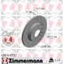 430.1497.52 ZIMMERMANN Гальмівний диск