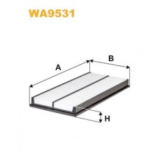 WA9531 WIX FILTERS Повітряний фільтр
