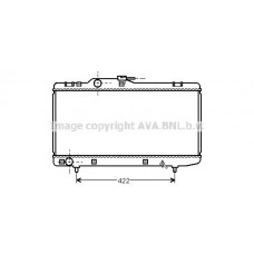 TO2150 AVA QUALITY COOLING Радіатор охолодження двигуна