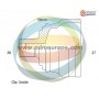 12-211909 Multiparts Шарнирный комплект, Привідний вал