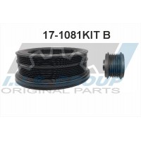 17-1081KIT B IJS GROUP Комплект ремінних шківів колінчастий вал