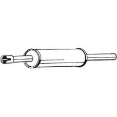 233-309 BOSAL Предглушник вихлопних газів