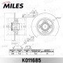 K011685 MILES Гальмівний диск